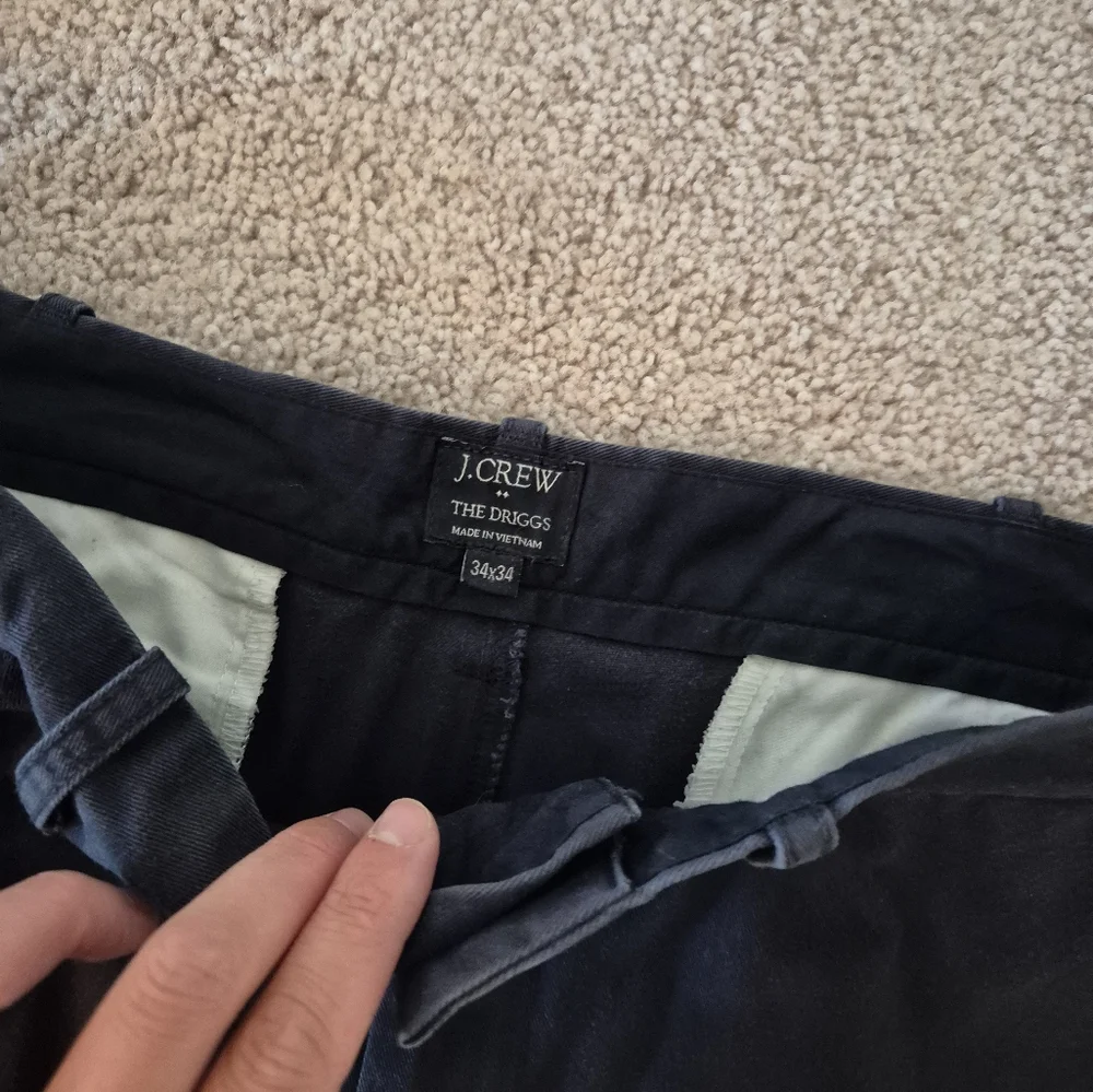 J. Crew Navy Chinos